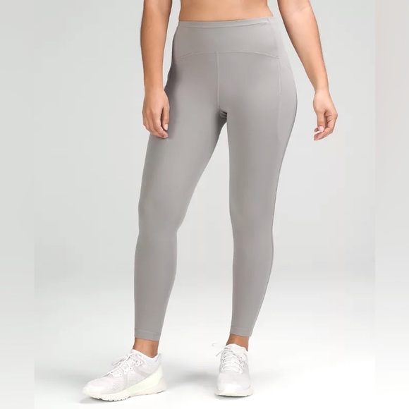 BNWOT - Lululemon Swift Speed High-Rise Tight 28" *Brushed Luxtreme in Gull Grey - Picture 1 of 6